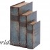 Beachcrest Home Sandown 3 Piece Wood Book Box Set BCHH8275